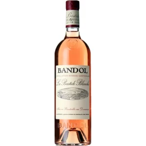 Bouteille de rosé Bandol, représentatif des vins raffinés de Provence.